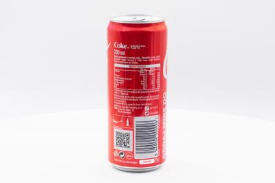 Напиток газированный безалкогольный Coca-cola 330 мл ж/б