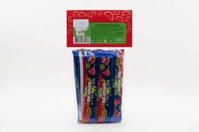 Кислая жевательная конфета Кислошок - фруктовая дорожка 10 со вкусом арбуза (Россия) 120г