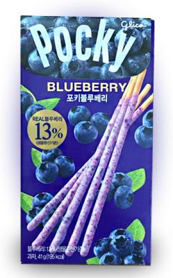 Соломка Pocky Blueberry со вкусом голубики 41 грамм (Корея)