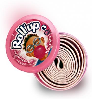 Lutti Roll Up Gum Tutti Frutti 29 грамм